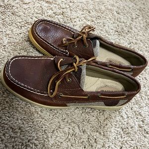 Leather Sperrys